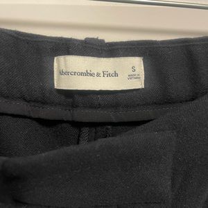 Abercrombie women’s tailored straight black pants